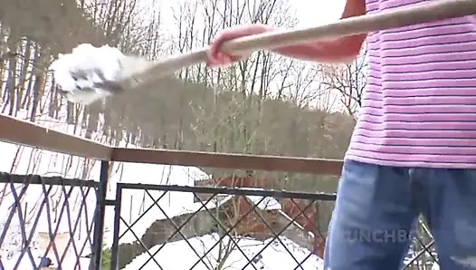 Striaght arkadaşını prezervatifsiz sikiyor