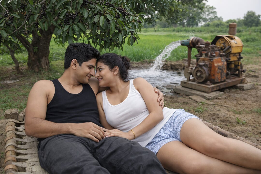 Married Stepsister outdoor on her Husband and gets romance by Teen Step-Brother