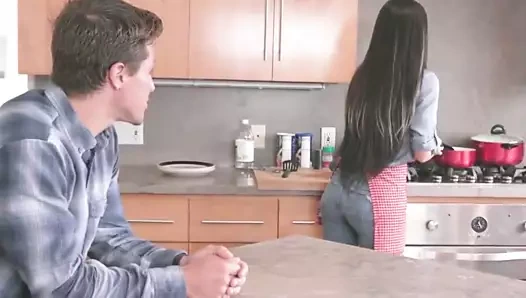 Anal doggystyle üvey anne becerdin sert tarafından üvey oğul fetiş pov