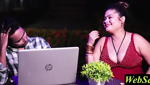Indian Loan office Fucks Beautiful Wife! Husband debt