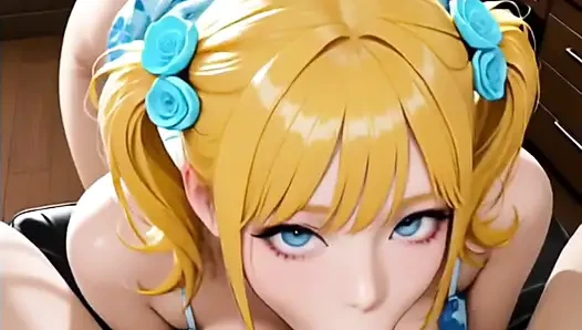 Hentai anime - evine gittiğimde her zaman arkadaşımın yarağını emiyor