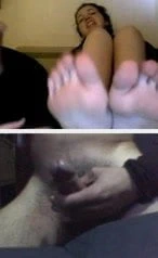 Beni ayaklarına boşalmak ister misin