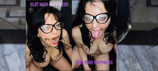 Sidik fahişesi gırtlağına kadar sakso çekiyor döl ve sidik fahişesi