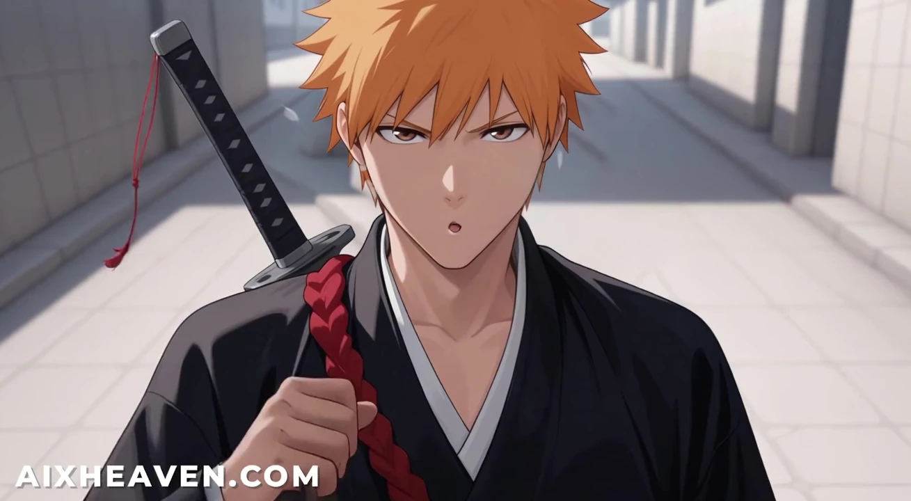 Yoruichi Gets Fucked by Ichigo After He Arrives in Soul Society! Bleach Uncensored Hentai