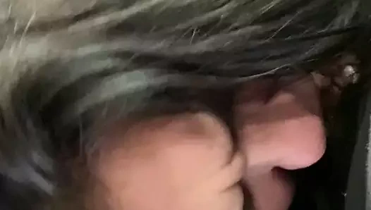 Büyük yarak gırtlağına kadar alıyor