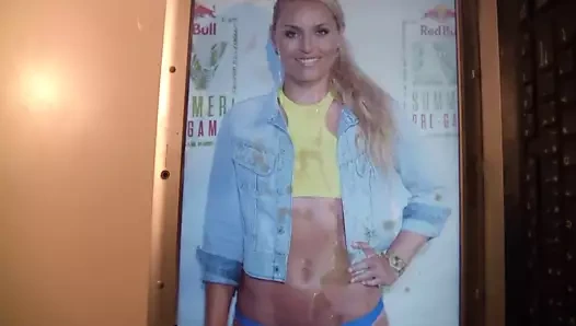 Lindsey vonn boşalıyor