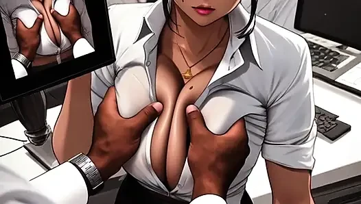 Seksi sekreterler patronların yarağını emiyor