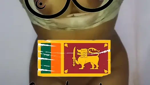 Sri Lankas kjæreste slår den store rumpa hennes