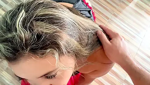 SEXO DURO CON TEEN 18 TERMINA  ATRAGANTADA CON MI SEMEN