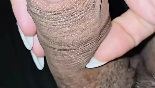 Üvey anne üvey oğlu büyük ereksiyon ve yarağını elle muamele gördü