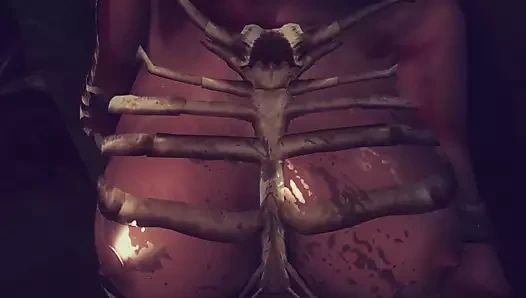 Cavewoman alır şişman sert horoz