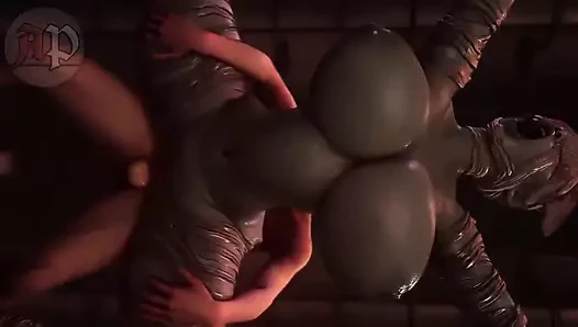 Almightypatty ateşli 3 boyutlu seks hentai derlemesi - 253
