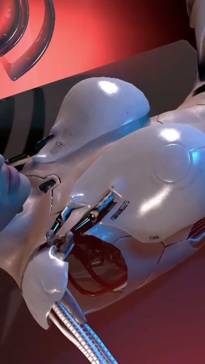 Testing the Pussy of a Half Assembled Sex Robot Girl | Clip 1