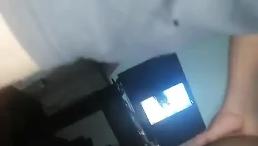 Amcık genişleten üvey baba trene binecek