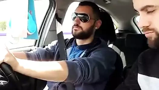 str8 jerk him while driving