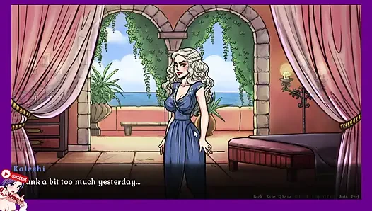 Daenerys blindfolded. We play while on his knees EP 5