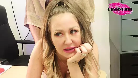 Sikilirken röportaj yapılıyor