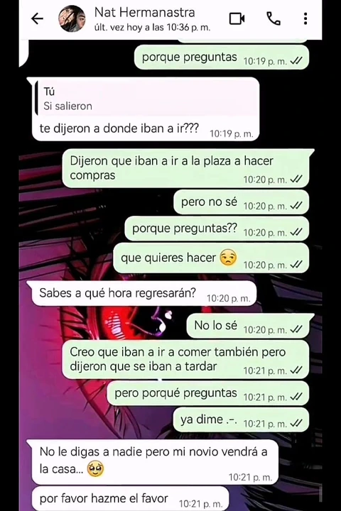 Mutlu sonla küçük üvey kız kardeşimle sohbet et - nati sweet - natasha caseros