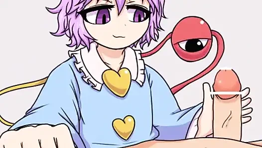 Satori komeiji seni azdırıyor - seksi elle muamele