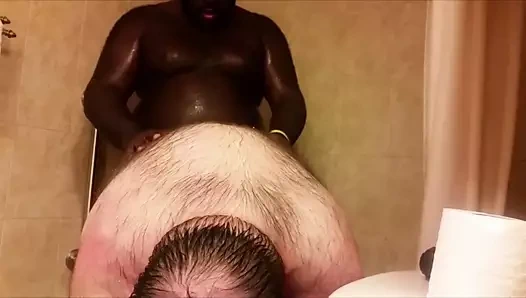 Irklararası sikme içinde the duş