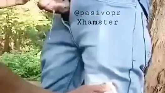 Hint oğlan oral seks içinde kamu