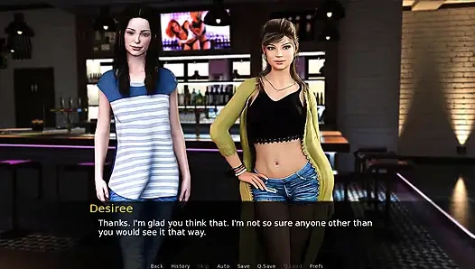 Yazın kaltak günleri: sürtük ve inek kız bir gece kulübüne giriyor-ep3