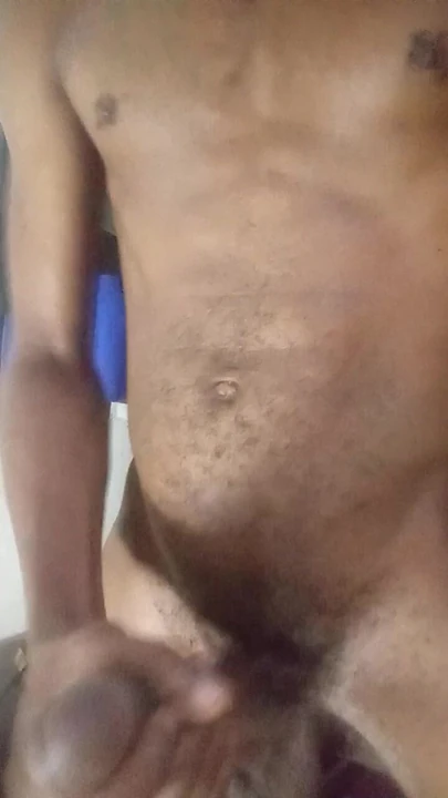 Black skinny long hard cock