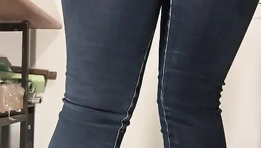 Modeling Worn Jeans