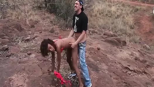 Sıska Afrika bebek açık becerdin