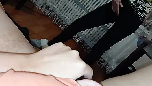 We secretly masturbate at night so our parents don't catch us