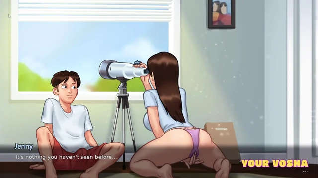 Yaz mevsimi efsanesinden porno oyunu Jenny sahneleri