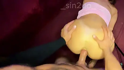 Part 2. I love spontaneity, I was going to cook food, but I couldn't. Stepson fucked me in anal, with an ending.
