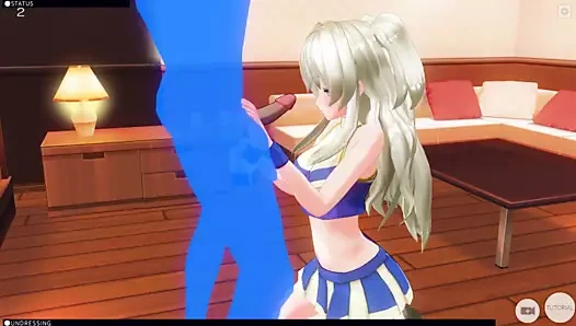 Tomori nao oral seks içinde amigo üniforma