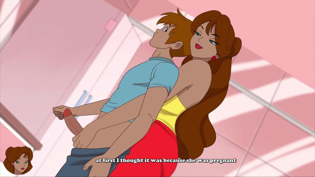 Milftoon drama - kayınvalide kayınvalide bir handjob verir