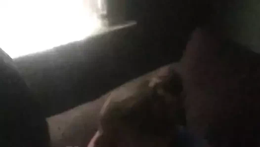 Ben ve beyaz puma 47 beni güzelce emiyor