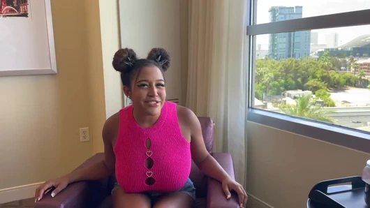 Your Girlfriend's Thick Younger Step-sister Removes the Condom so You Can Creampie Her- Smithmythpov