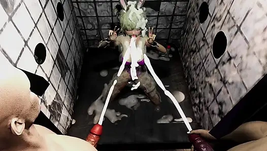 Mesai sonrası ofiste kirli duş