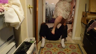 Tsm - bbw krystal ayaklar altında çiğneme sırasında üzerimde duruyor