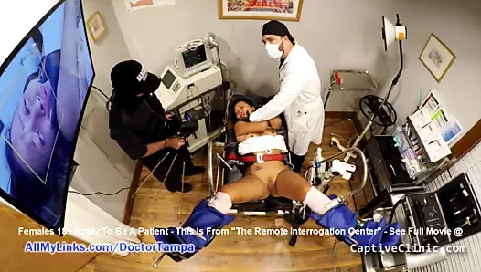 Çaresiz Latin şok ve sorguya, kötü doktor ve polis