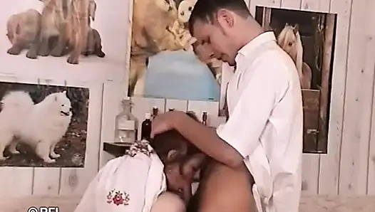 Hairy mature pussy fucked hard
