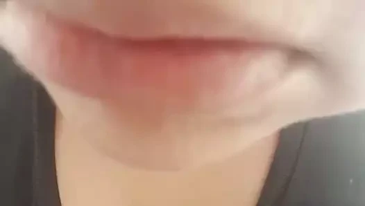 Selfie...sufriendo mientras me la mete en el culo