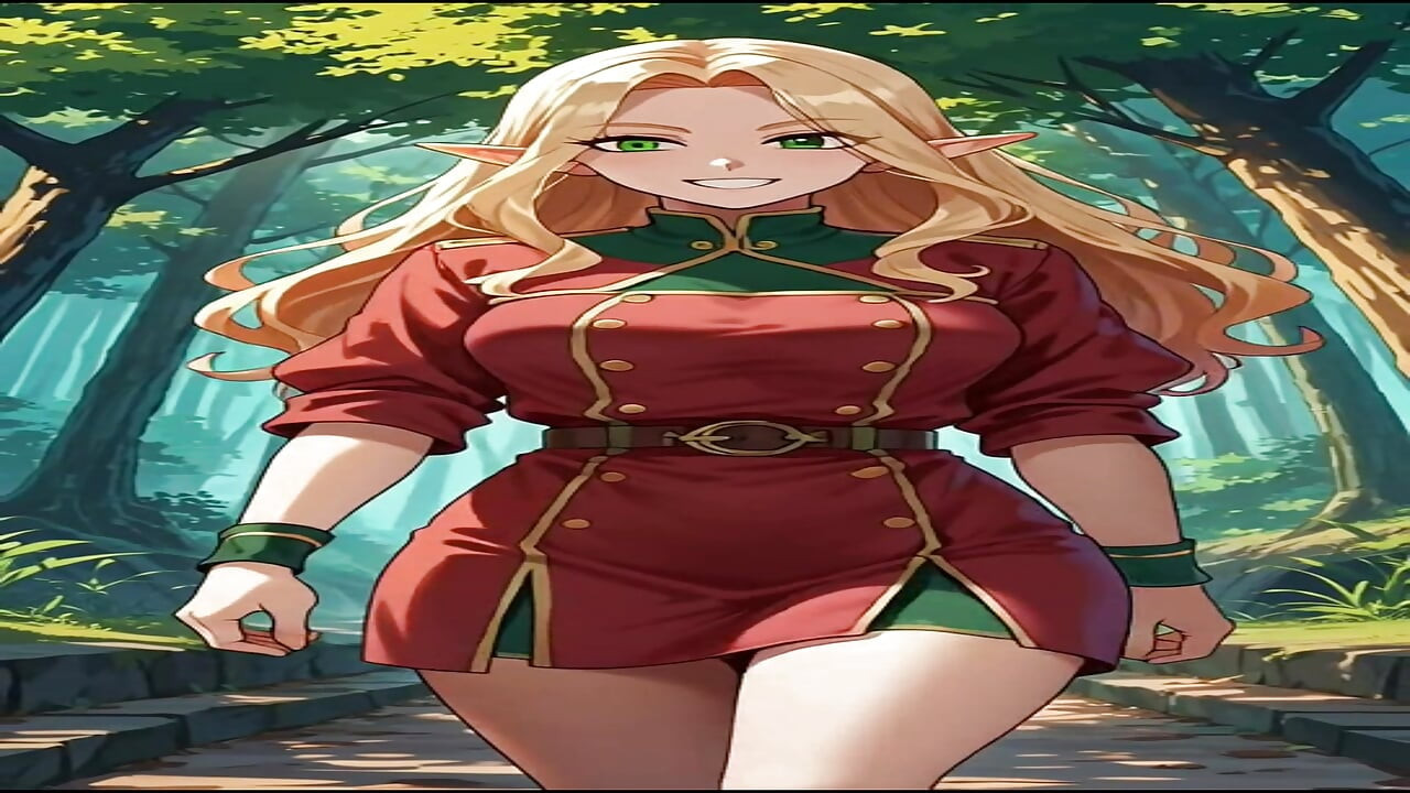 Hentai elf prensesi: en iyi baştan çıkarma"