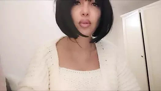 Sahibe ateşli ve seksi ama edepsiz konuşan