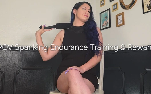 Bakış açısı şaplak dayanıklılık eğitimi ve ödülü