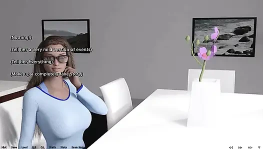 Kalbin olduğu yerde: büyük memeli ateşli orta yaşlı seksi kadın için sabah masajı bölüm 58