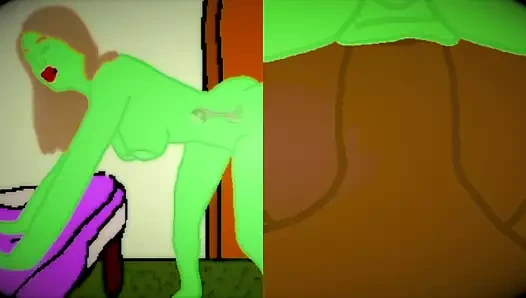 Derin içinde bazı uzaylı kedi