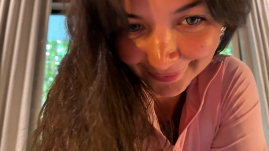 Sabah seksi eğitimden daha iyi, seksi ekipmanlarımı amaçlanan amaç için kullandı