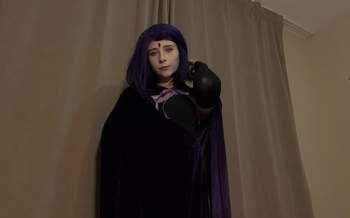 Raven genç titans pixie - karanlık oda baştan çıkarma dansı
