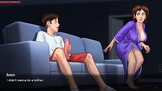 Yaz mevsimi efsanesi darkcookie'den bölüm 30 - orta yaşlı seksi ev sahibi büyük yarağını emiyor ve ona güzel bir ayakla muamele çekiyor