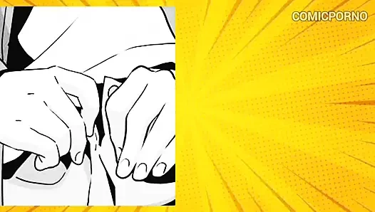 Очко моей лучшей подруги сосет мой член - Comic